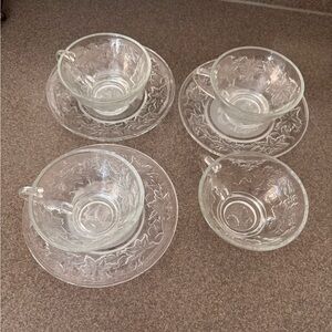 Princess house tea cup set